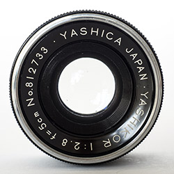 Yashica 635 & Yashikor 80mm 3.5 B